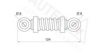 BMW 11281736857 Vibration Damper, v-ribbed belt